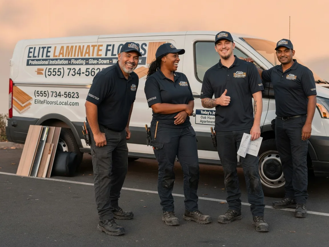 Laminate flooring installation company in Moulton, IA
